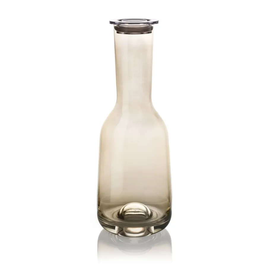 picture 1 Stylish brown Acquacheta water bottle with a cap - IVV