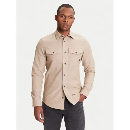 Zdjęcie G-Star Raw Koszula Marine D24963-D914 Beżowy Slim Fit