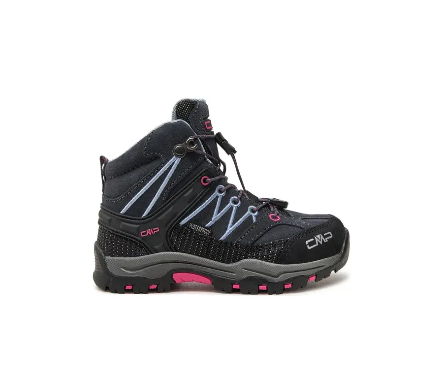 obrazek 1 CMP Trekkingi Kids Rigel Mid Trekking Shoes Wp 3Q12944 Czarny