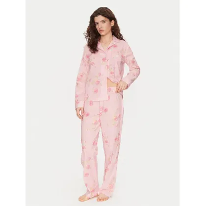 Zdjęcie LAUREN RALPH LAUREN Piżama ILN92403 Różowy Regular Fit