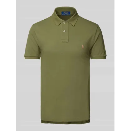 Zdjęcie Koszulka polo o kroju slim fit z wyhaftowanym logo