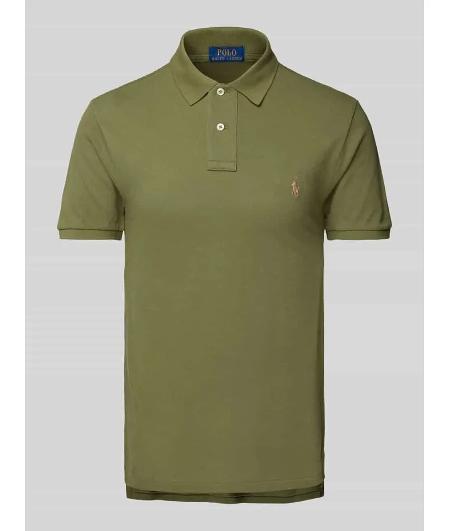 obrazek 1 Koszulka polo o kroju slim fit z wyhaftowanym logo