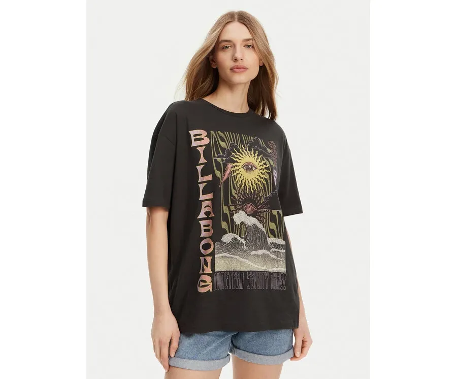 obrazek 1 Billabong T-Shirt EBJZT00443-KTA0 Czarny Regular Fit