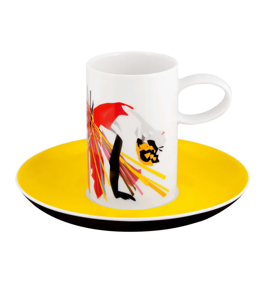 picture 5 Porcelain set of 4 coffee cups with saucers from the collection dedicated to the composer Czajkowski - Vista Alegre