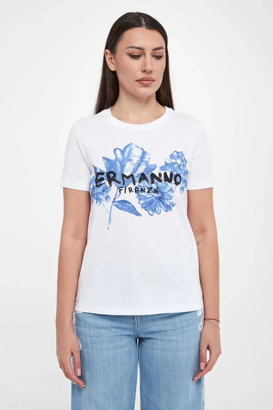 obrazek 1 T-shirt damski ERMANNO FIRENZE Ermanno Firenze