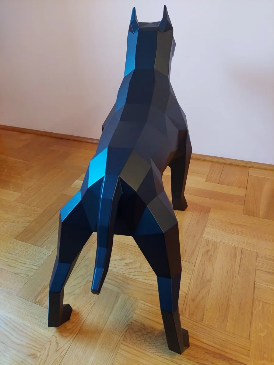 obrazek 5 Stylowa rzeźba dekoracyjna w kształcie Pitbulla