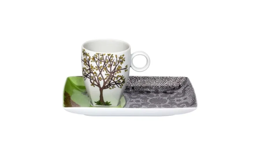 picture 1 Stylish tray with a porcelain mug - Vista Alegre
