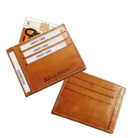 Zdjęcie Oryginalny portfel z prawdziwej skóry dla przedsiębiorstw z logo