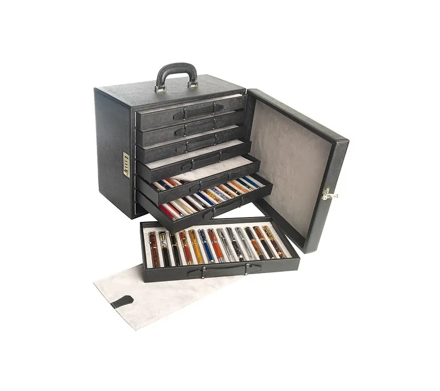 picture 1 A solid suitcase for 91 fountain pens! - Absolute Breton