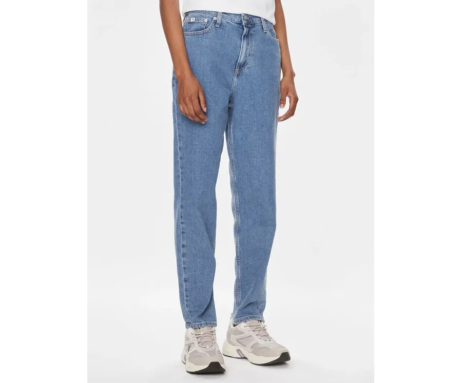 obrazek 1 Calvin Klein Jeans Jeansy J20J221588 Niebieski Mom Fit