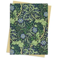 Zdjęcie Pakiet kartek na życzenia (William Morris: Wodorosty, Tapeta) - Flame Tree Publishing