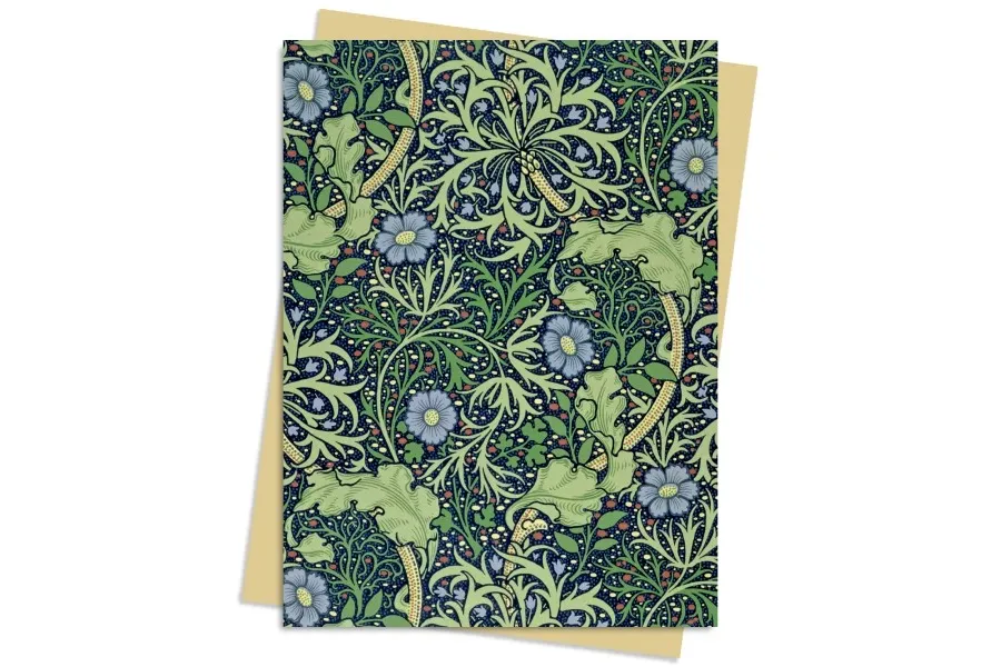 obrazek 1 Pakiet kartek na życzenia (William Morris: Wodorosty, Tapeta) - Flame Tree Publishing