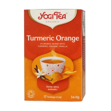 Zdjęcie Yogi Tea - Turmeric Orange - Herbata 17 Torebek YOGI TEA