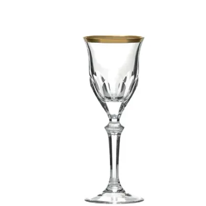 Zdjęcie Luksusowy kielich do likieru niemieckiej manufaktury Arnstadt Kristall