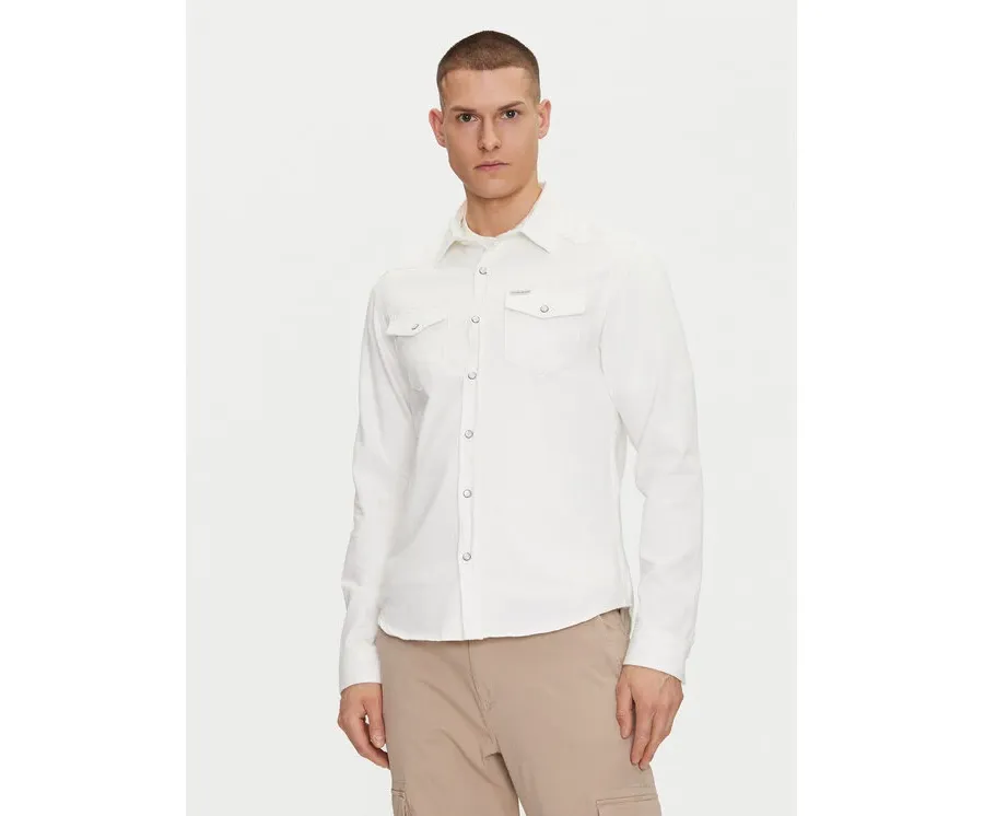 obrazek 1 Guess Jeans Koszula M5GH55 D5NW1 Biały Regular Fit