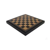Zdjęcie Czarno-złota, elegancka plansza szachowa (35cm) 219GN