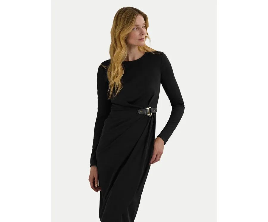 obrazek 1 LAUREN RALPH LAUREN Sukienka codzienna 250951397001 Brązowy Slim Fit