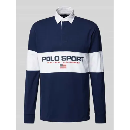 Zdjęcie Koszulka polo o kroju classic fit z nadrukiem z logo
