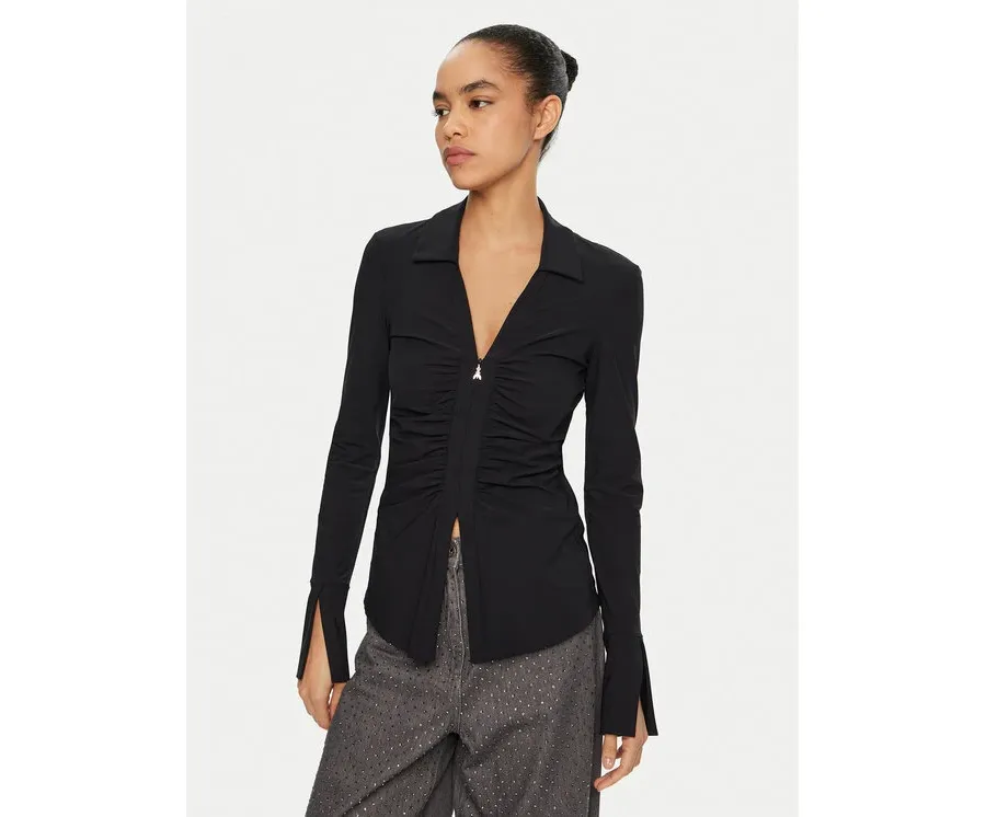 obrazek 1 Patrizia Pepe Bluzka 8M1663/JZ26-K103 Czarny Regular Fit