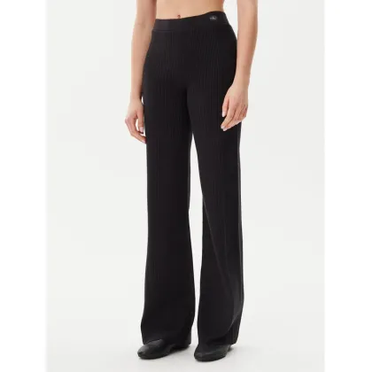 Zdjęcie Calvin Klein Jeans Spodnie dzianinowe J20J225336 Czarny Slim Fit