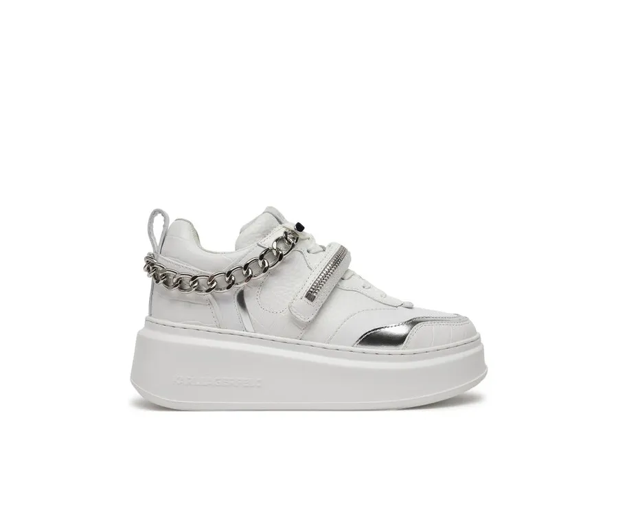 obrazek 1 KARL LAGERFELD Sneakersy KL63543 Biały