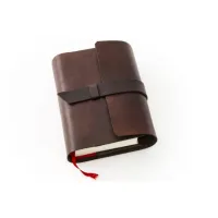 Zdjęcie Skórzana zamykana okładka na biblię - Ikunico