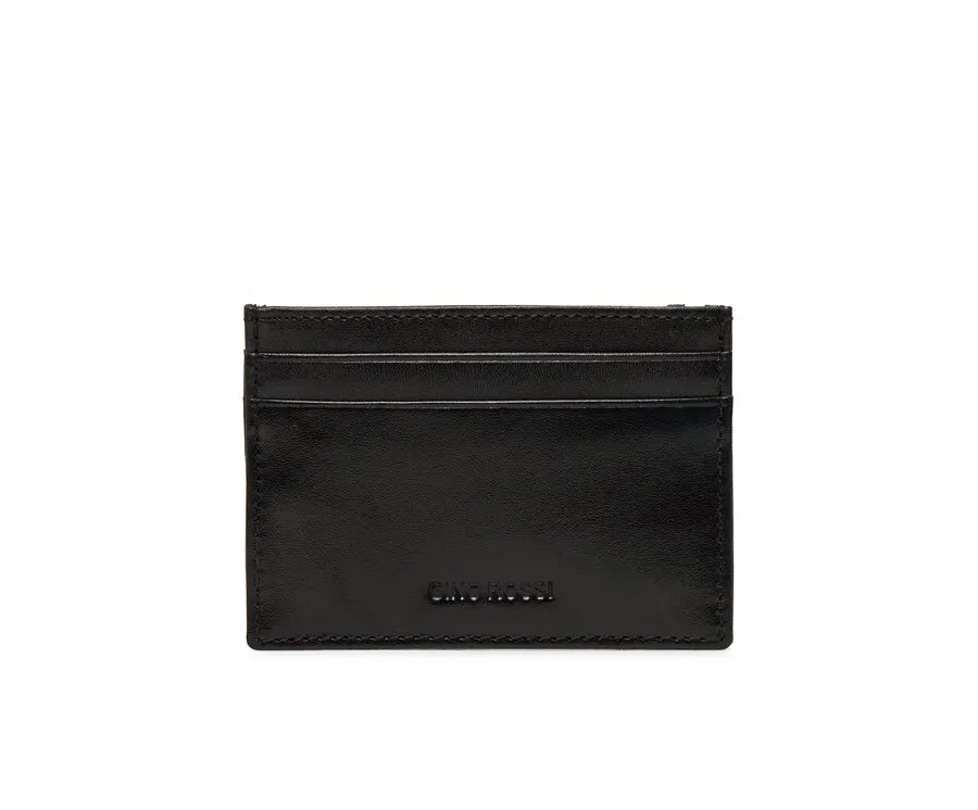 obrazek 1 Gino Rossi Etui na karty kredytowe SYED 4562 Czarny