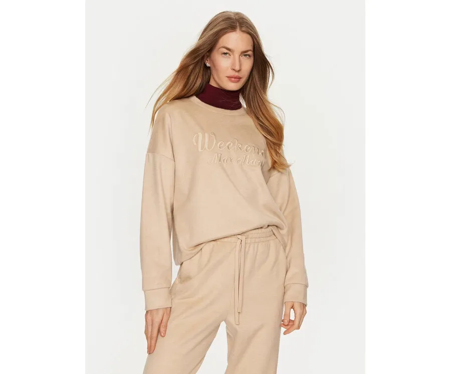 obrazek 1 Weekend Max Mara Bluza Laghi 2425926032 Beżowy Relaxed Fit