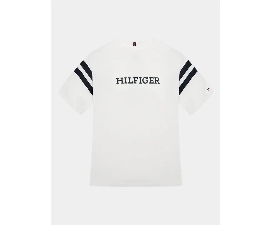obrazek 1 Tommy Hilfiger T-Shirt Varsity KB0KB08678 D Biały Regular Fit