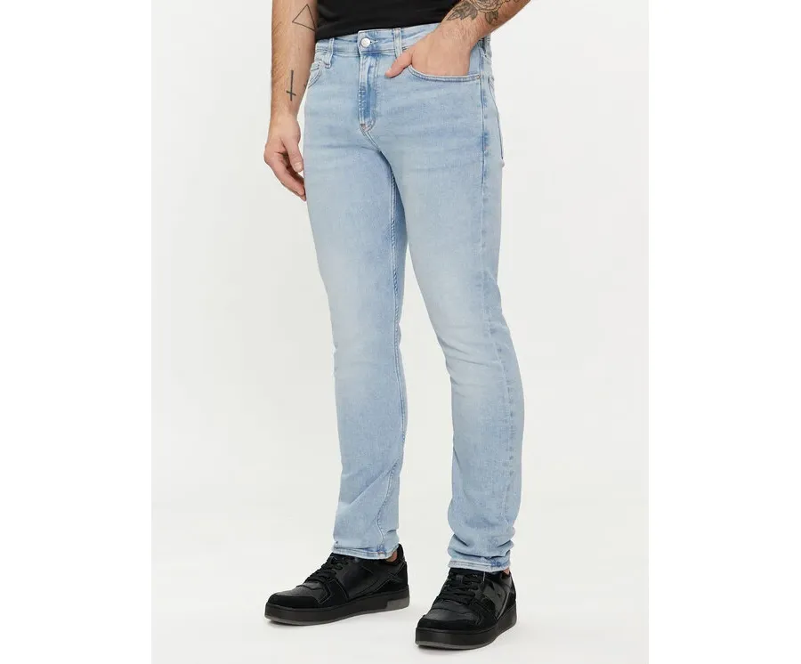 obrazek 1 Calvin Klein Jeans Jeansy J30J324852 Niebieski Slim Fit
