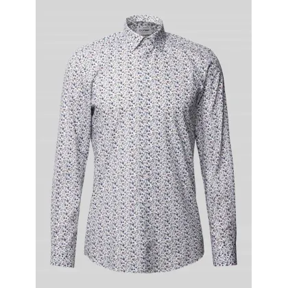 Zdjęcie Koszula biznesowa o kroju body fit z kołnierzykiem typu kent