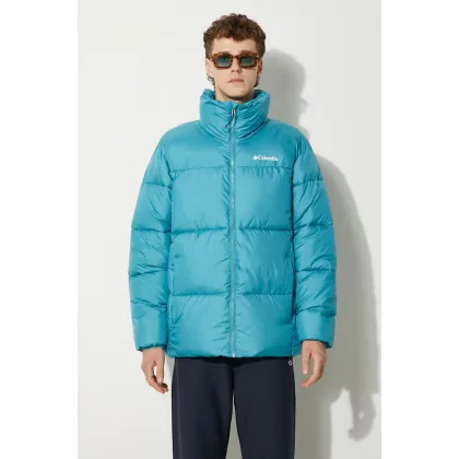 Zdjęcie Columbia kurtka M Puffect II Jacket męska kolor turkusowy zimowa 2025821