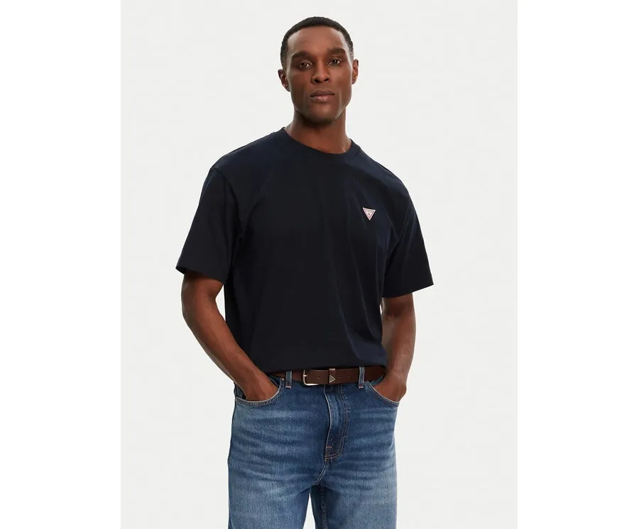 obrazek 1 Guess Jeans T-Shirt M4YI46 K8FQ4 Granatowy Regular Fit