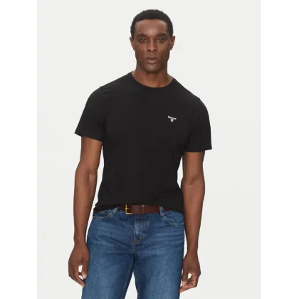 Zdjęcie Barbour T-Shirt Essential Sports MTS0331BK31 Czarny Tailored Fit