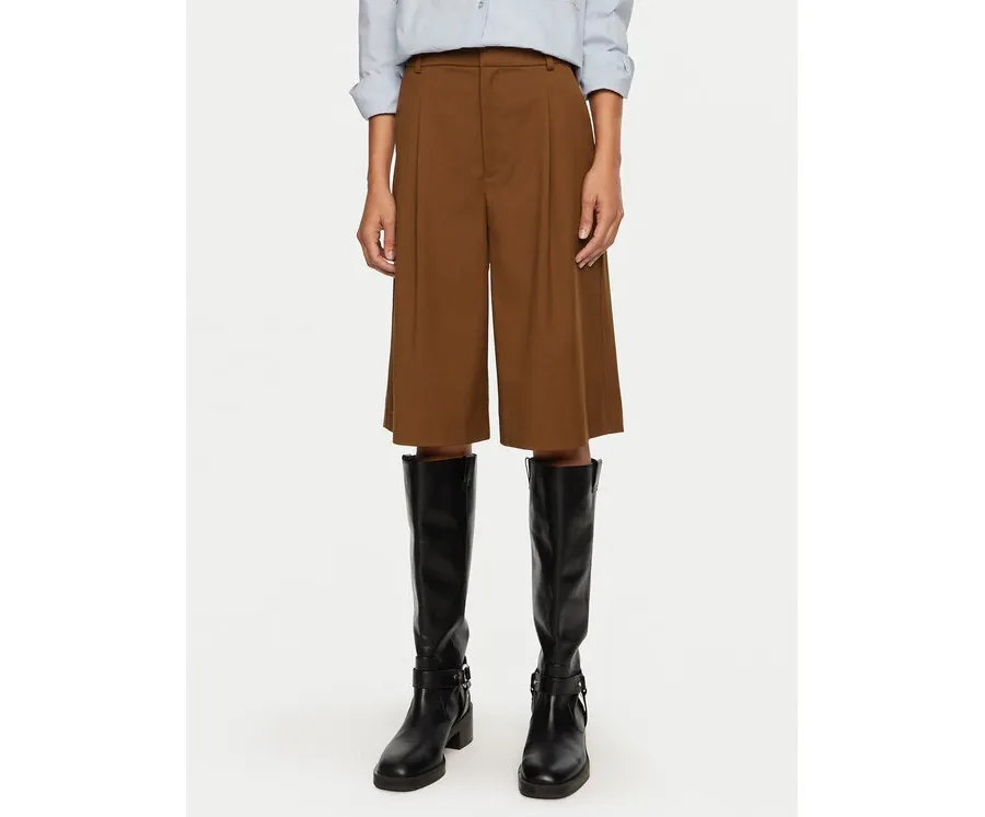 obrazek 1 Gestuz Bermudy Paula 10909173 Brązowy Loose Fit