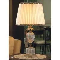 Picture A unique crystal table lamp with a shade - Il Paralume Marina