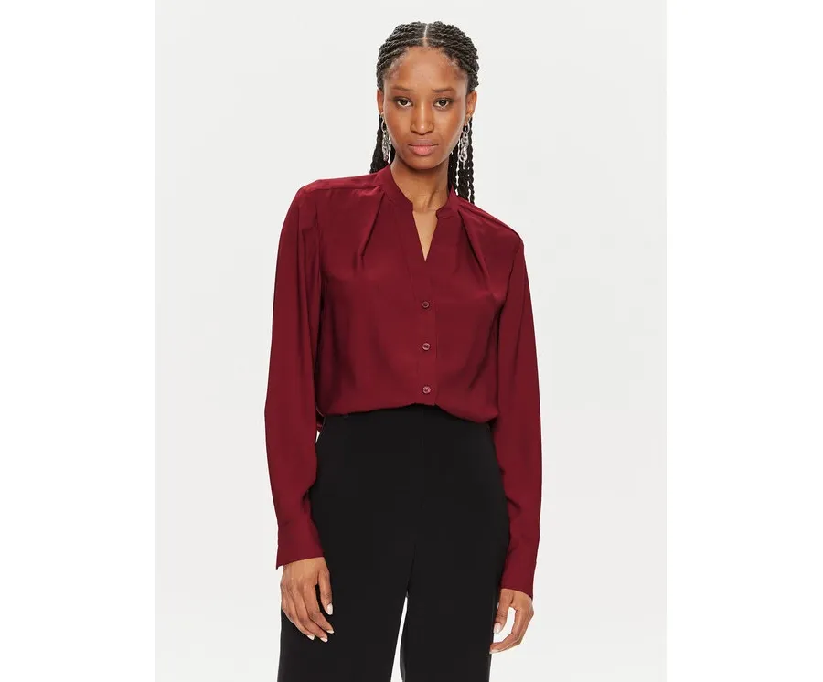 obrazek 1 Calvin Klein Koszula K20K207167 Bordowy Regular Fit