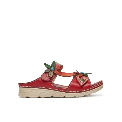 Zdjęcie Laura Vita Klapki Dorry 19 Czerwony