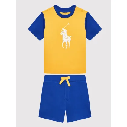 Zdjęcie Polo Ralph Lauren Komplet t-shirt i szorty sportowe 320870789001 Kolorowy Regular Fit