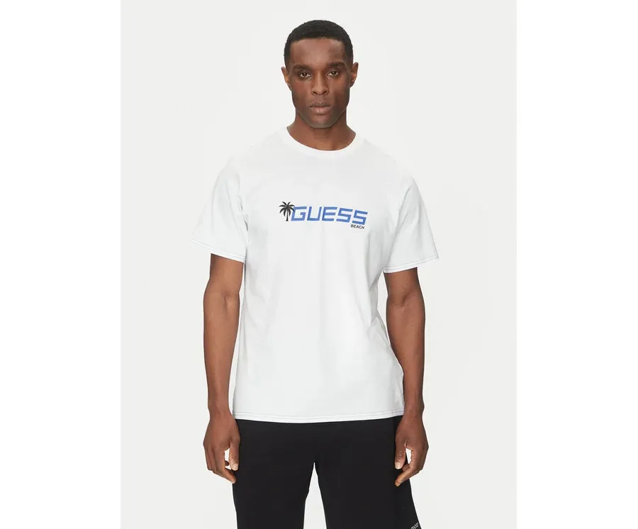 obrazek 1 Guess T-Shirt F5GI06 I3Z14 Biały Regular Fit