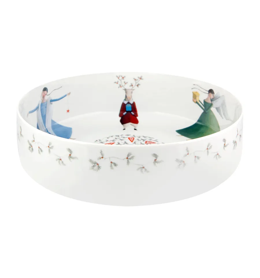 picture 2 Salad bowl with the representation of angels - Vista Alegre