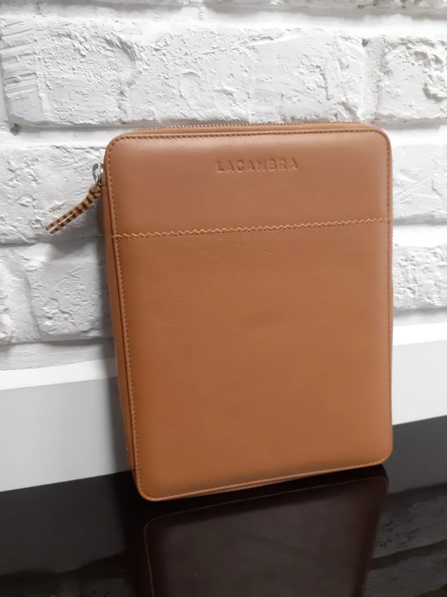 obrazek 1 Skórzane brązowe etui na iPad