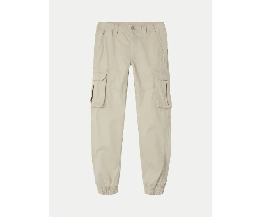 obrazek 1 NAME IT Joggery 13237197 Szary Regular Fit