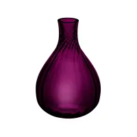 Zdjęcie Szklany wazon dekoracyjny w kolorze ametystowym