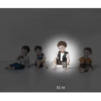 Picture Porcelain figurine of a child in a white T-shirt - Sibania