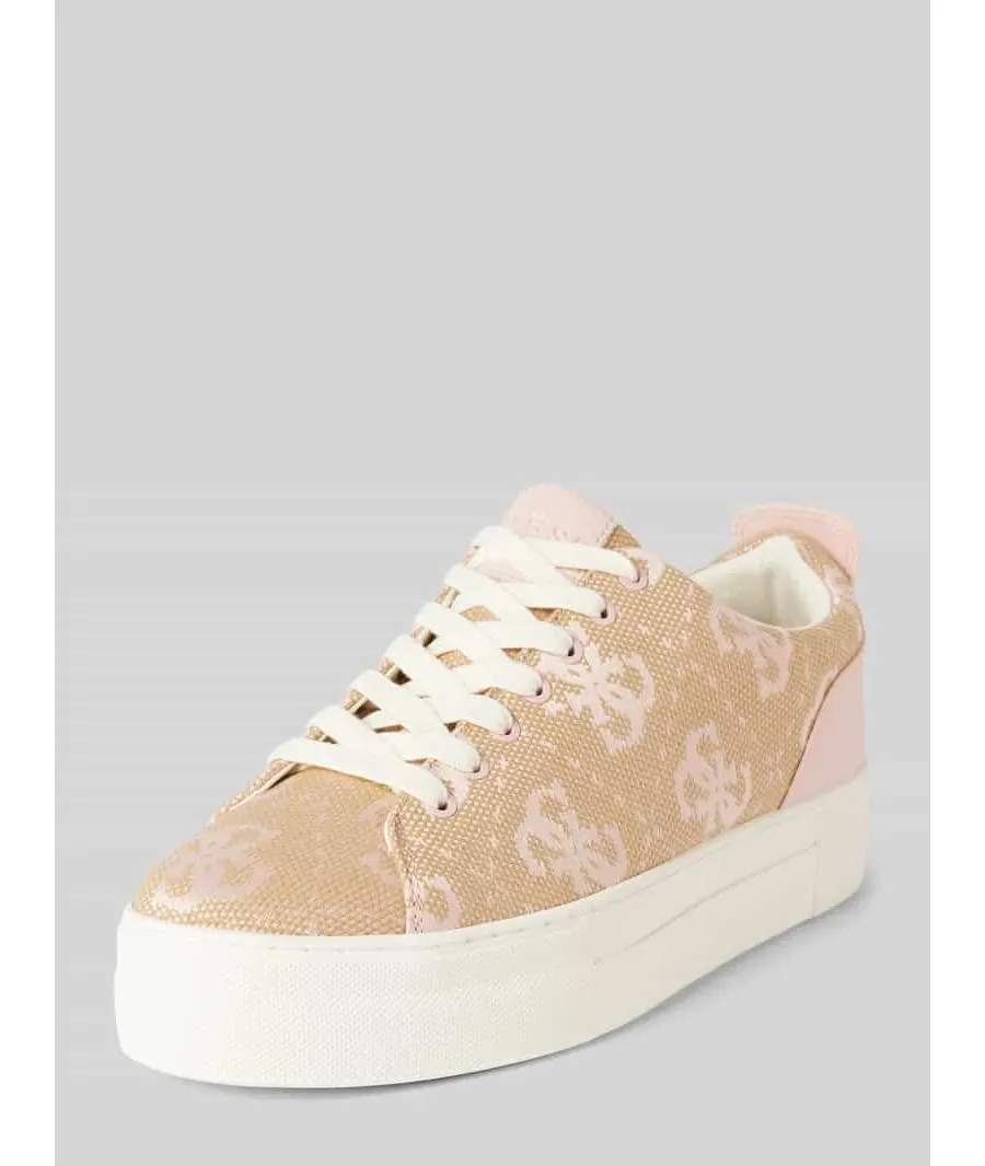 obrazek 1 Sneakersy na platformie z nadrukiem z logo model ‘GIAA’