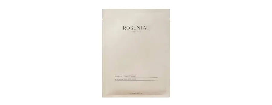 obrazek 1 Rosental Organics Décolleté Sheet Mask Maska do ciała 25 ml