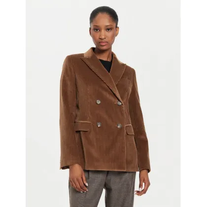 Zdjęcie Weekend Max Mara Marynarka Katanga 2425046062650 Brązowy Regular Fit