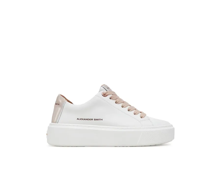 obrazek 1 Alexander Smith Sneakersy London High ALBBLHW 8402 Biały