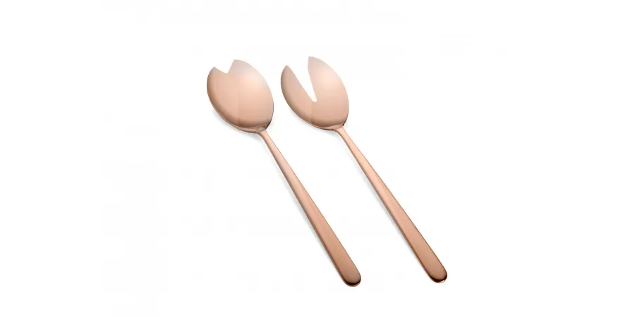 obrazek 4 Designerski włoski komplet 6 widelców do serwowania z kolekcji Linea Bronzo